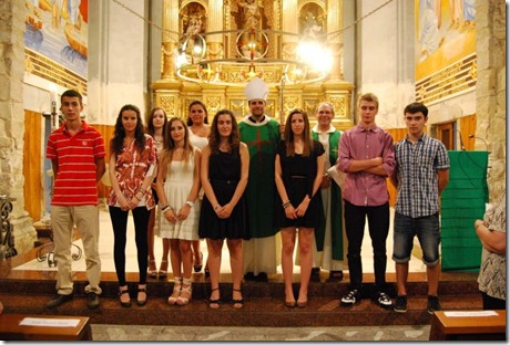 Confirmacions al Palau d' Anglesola