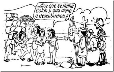 colon descubre a los indios