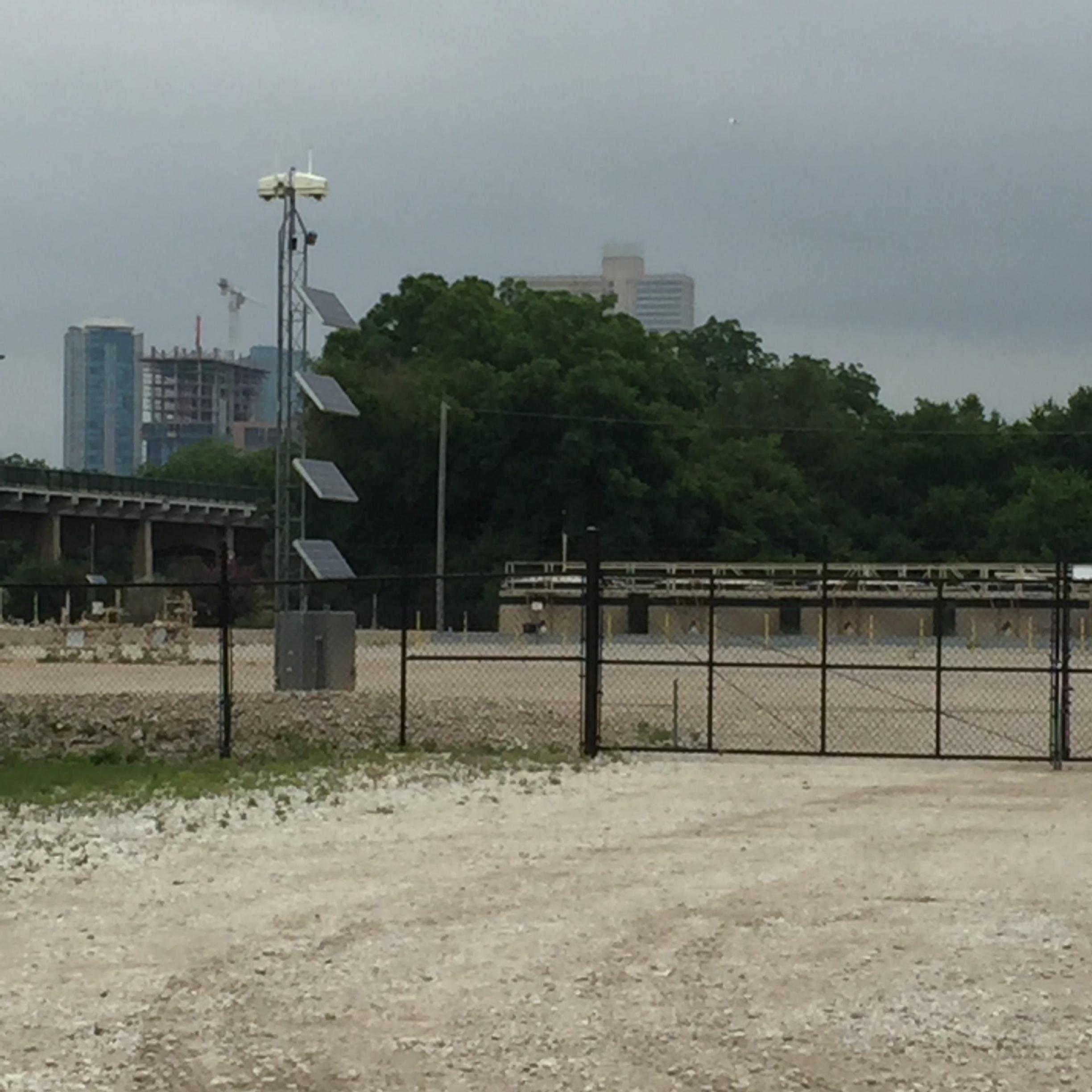 Un pou d´extraccio de gas a Fort Worth